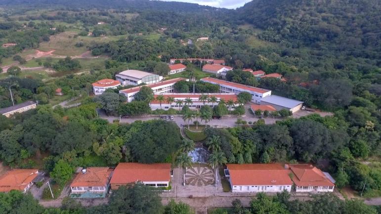 Foto aérea do IFCE Campus Crato